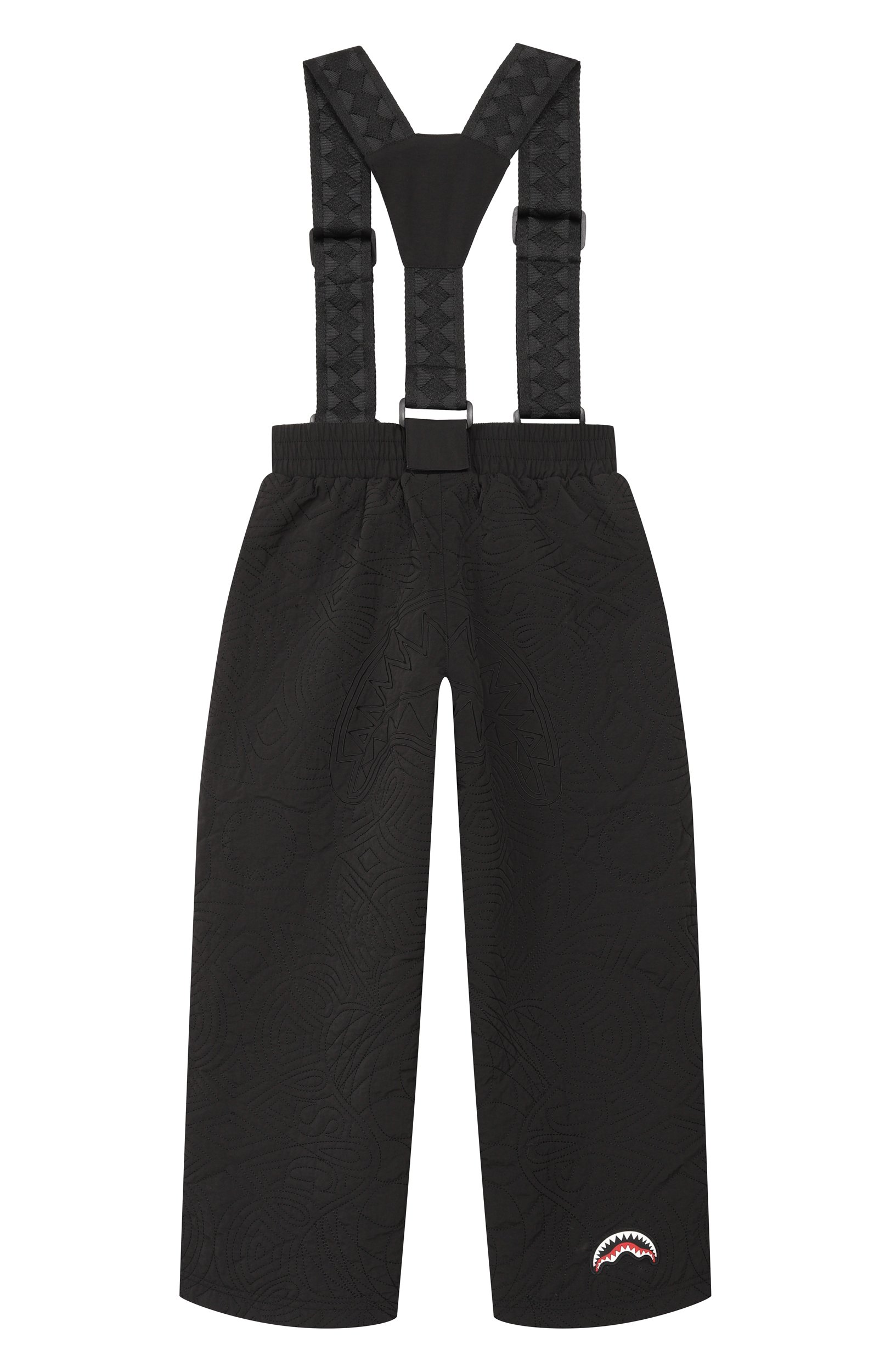 Утепленные брюки SPRAYGROUND черного цвета по цене 18950 руб., арт. SPY1542G/D0WNT0WN WALKING 0VER PANTS, фото 2 Утепленные брюки SPRAYGROUND, арт. SPY1542G/D0WNT0WN WALKING 0VER PANTS, фото 2