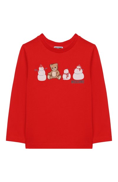 Хлопковый лонгслив MOSCHINO, арт. HU000Z/LAA01/10-14