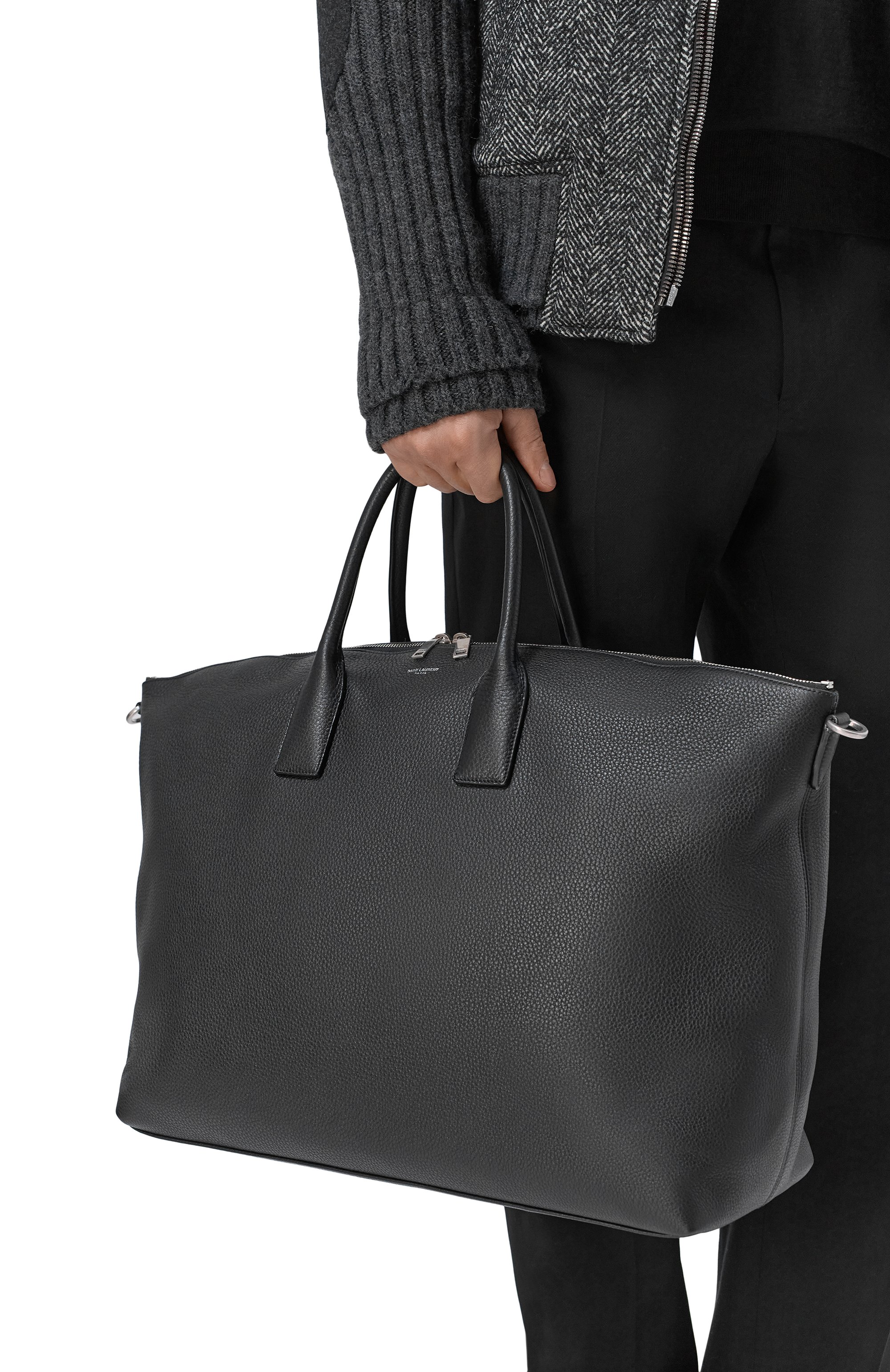 Сумка-шоппер SAINT LAURENT, арт. 649646/AAGAD, фото 2