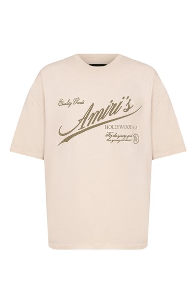 Мужская хлопковая футболка AMIRI, арт. AMT0JR1194