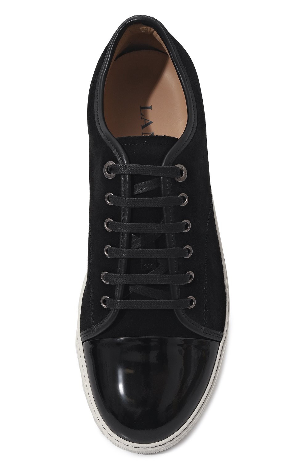 Замшевые кеды dbb1 LANVIN, арт. FM-SKDBB1-VBAL, фото 6