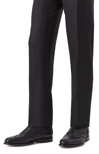 Кожаные оксфорды colin SANTONI, арт. MCCG19047PD7SGFR, фото 3