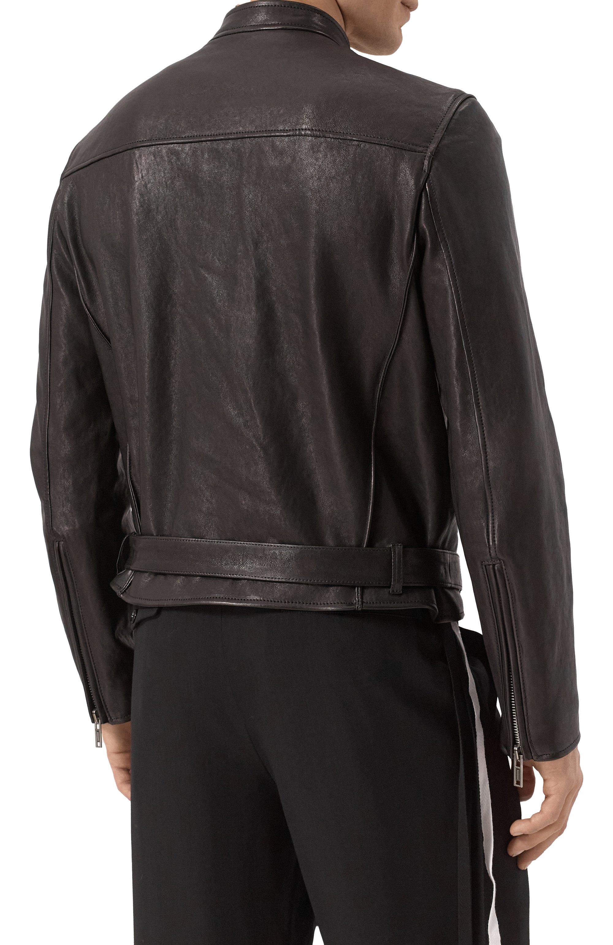 Кожаная куртка ANN DEMEULEMEESTER, арт. B0012500/LT151, фото 4