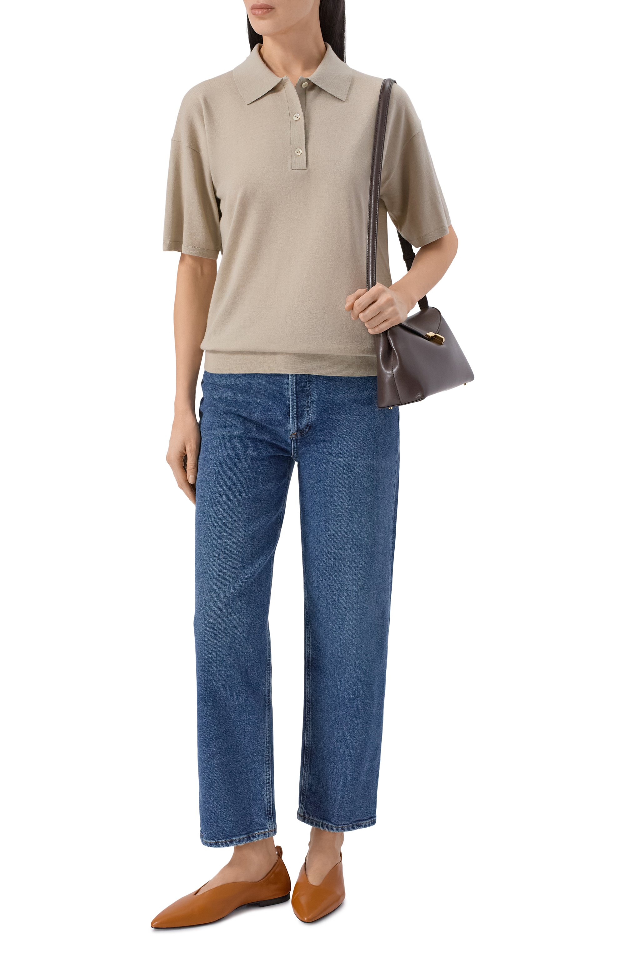 Поло из шерсти и шелка 12 STOREEZ, арт. 137330, фото 2