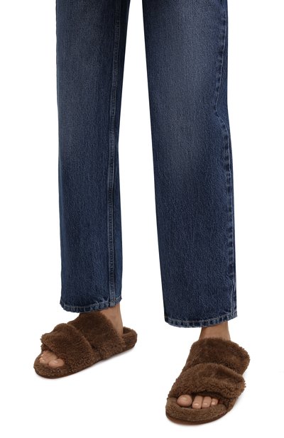 Шлепанцы из овчины DRIES VAN NOTEN, арт. WW212/233/QU901, фото 3