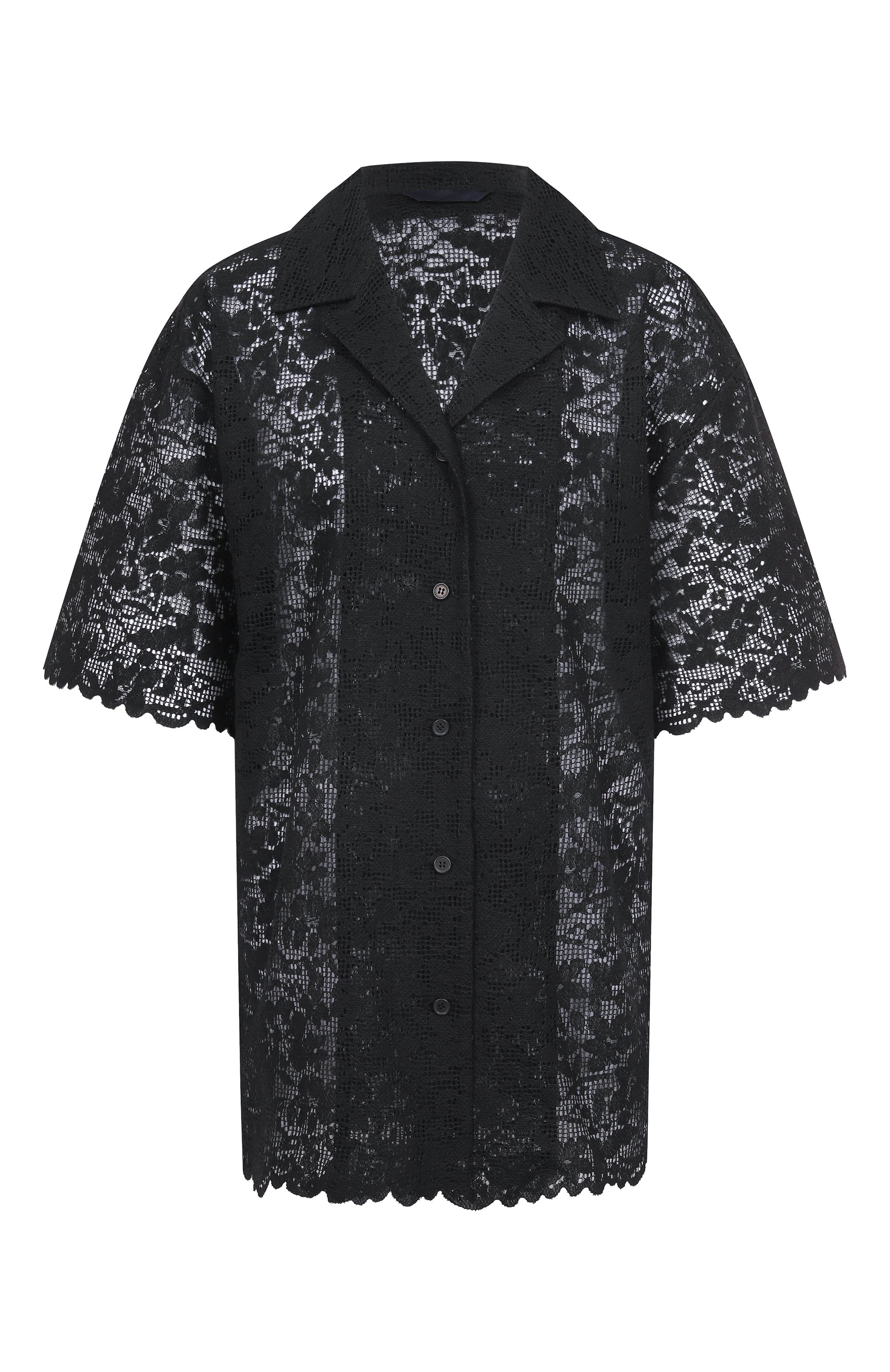 Блузка JUUN.J черного цвета по цене 57950 руб., арт. JW5564W015, фото 1 Блузка JUUN.J, арт. JW5564W015, фото 1