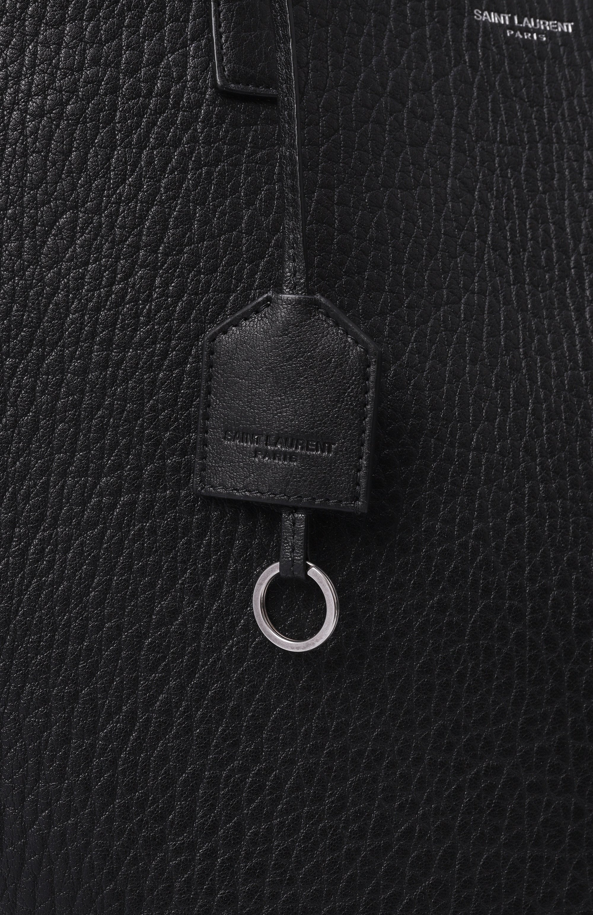 Сумка-тоут bold SAINT LAURENT черного цвета по цене 375000 руб., арт. 845384/AACIU, фото 5 Сумка-тоут bold SAINT LAURENT, арт. 845384/AACIU, фото 5