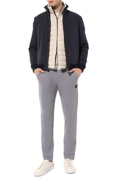 Утепленный бомбер PAUL&SHARK темно-синего цвета по цене 85750 руб., арт. 13312020, фото 2 Утепленный бомбер PAUL&SHARK, арт. 13312020, фото 2