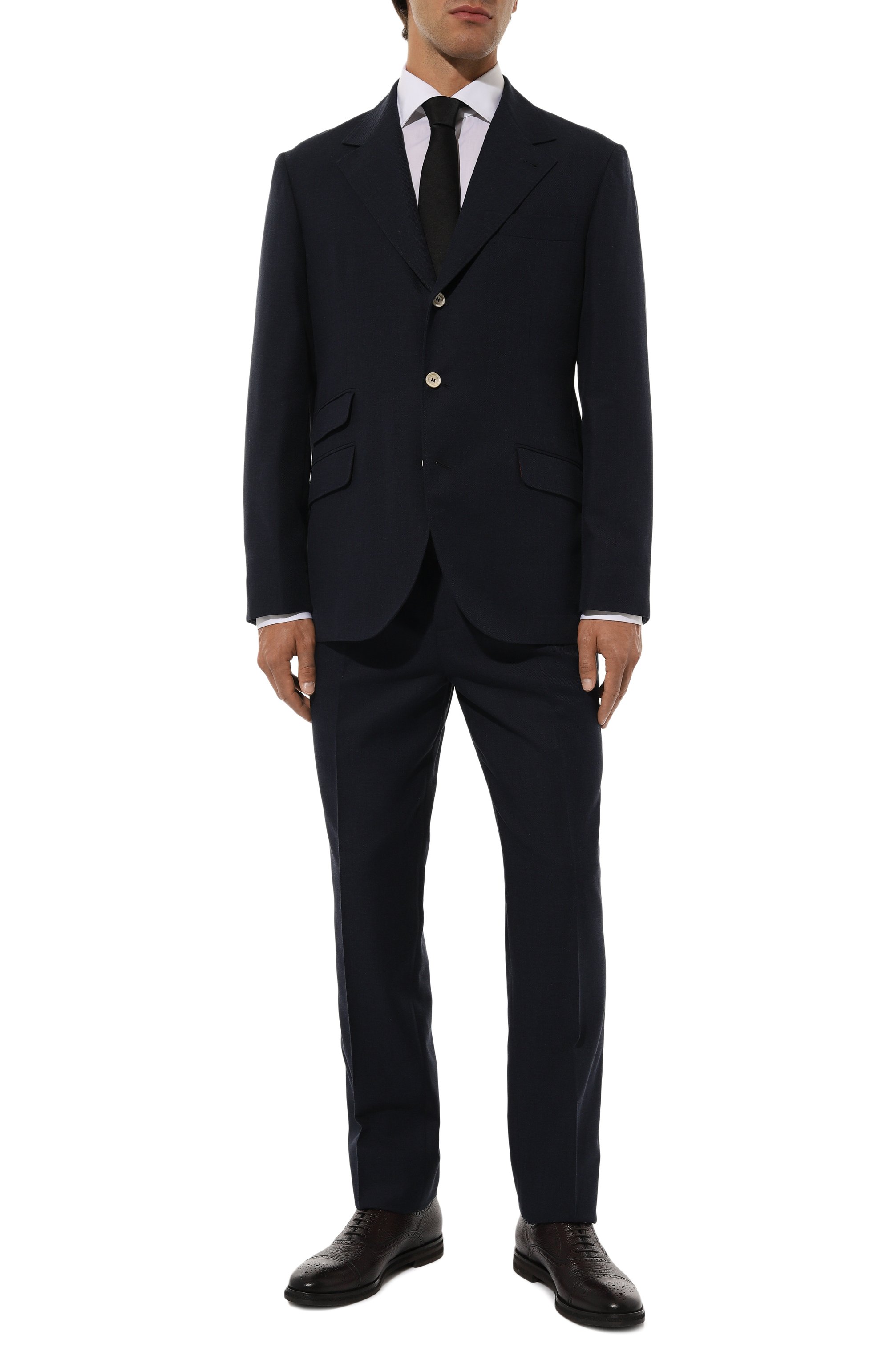 Костюм из хлопка и шерсти BRUNELLO CUCINELLI, арт. MS463LDWH, фото 1