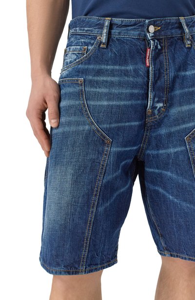 Джинсовые шорты DSQUARED2, арт. S74MU0872/S30309, фото 5