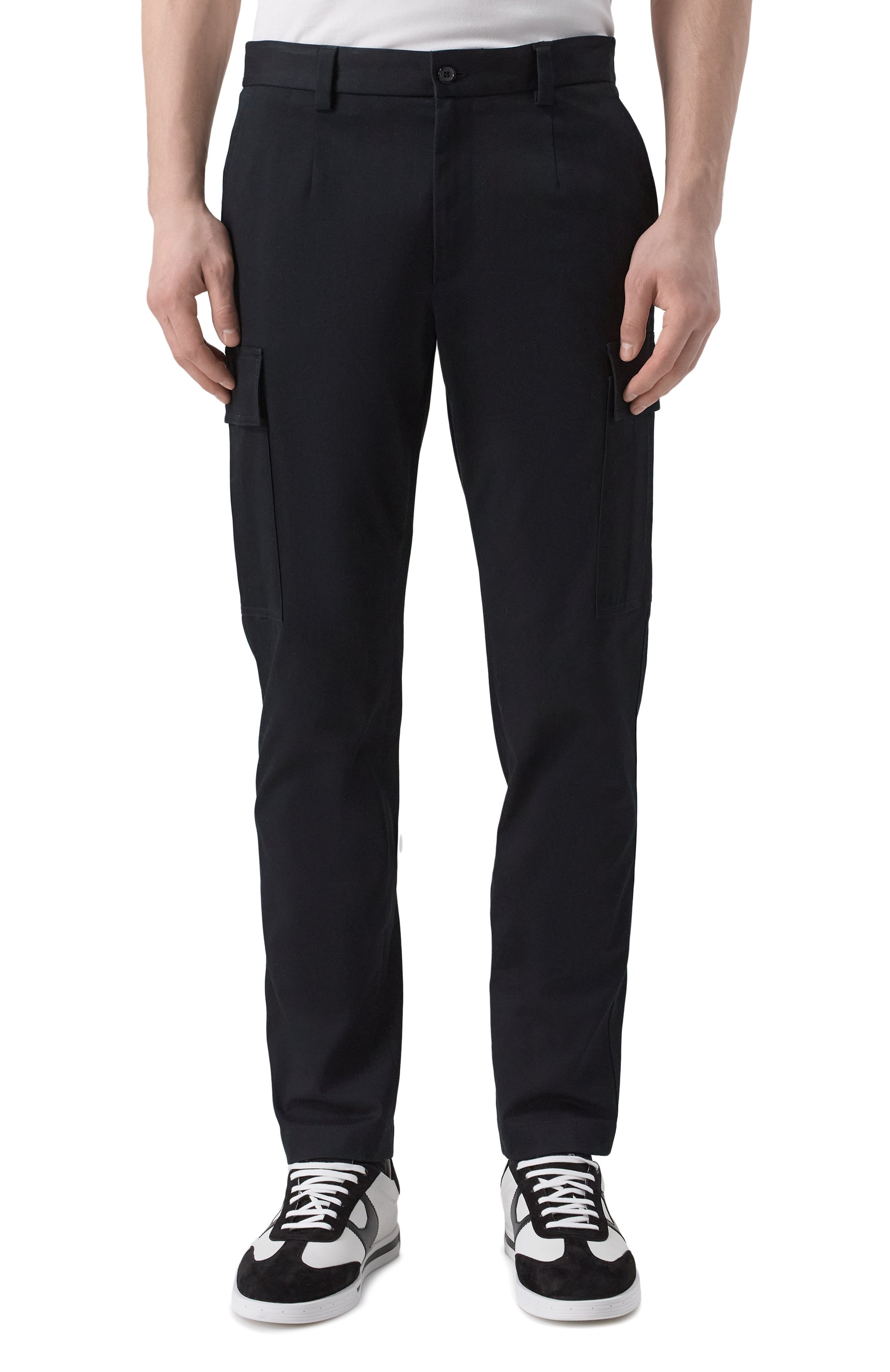 Хлопковые брюки-карго DOLCE & GABBANA, арт. GP0Y1T/FUFL3, фото 3