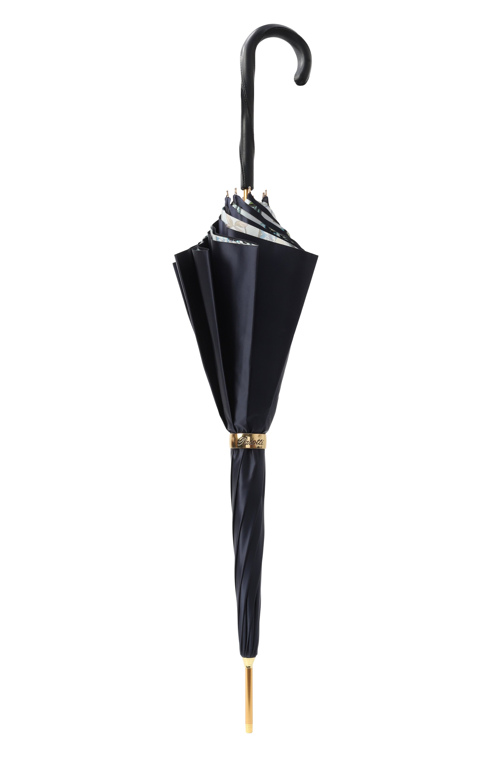 Зонт-трость PASOTTI OMBRELLI темно-синего цвета по цене 35000 руб., арт. 189/, фото 4 Зонт-трость PASOTTI OMBRELLI, арт. 189/, фото 4