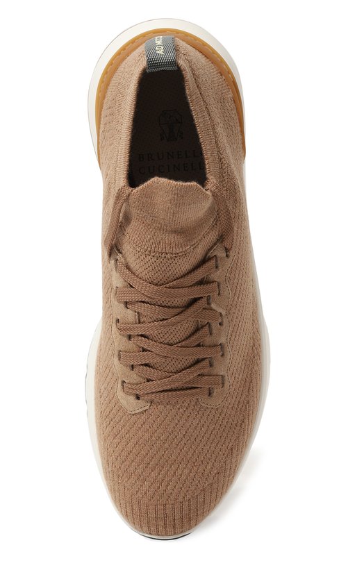 фото Текстильные кроссовки knit unita brunello cucinelli