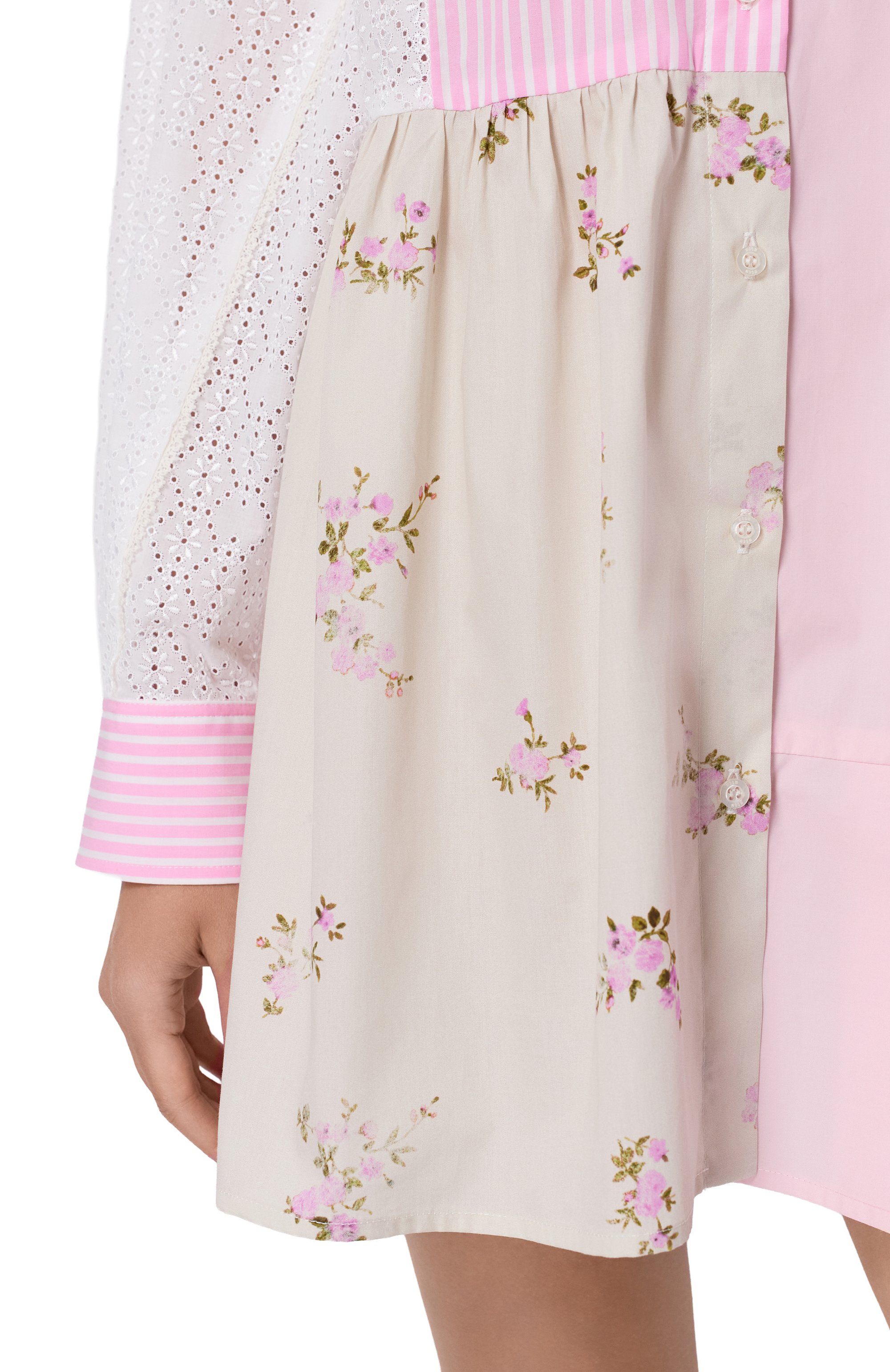 Хлопковое платье MSGM, арт. 4041MDA30Y/267157, фото 5