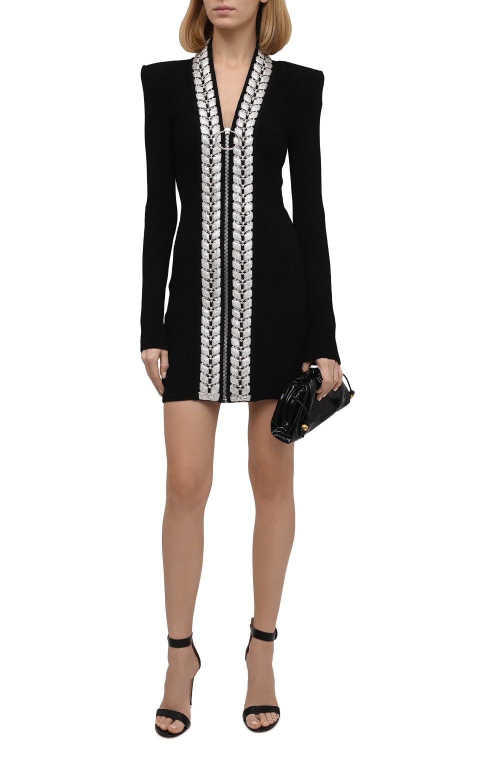 Платье из вискозы BALMAIN, арт. WF0R8061/KA13, фото 2
