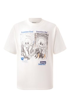 Мужская хлопковая футболка DOMREBEL белого цвета, арт. S0METIMES/T-SHIRT | Фото 1 (Длина (для топов): Стандартные; Драгоценные камни: Проставлено; Рукава: Короткие; Материал сплава: Проставлено; Принт: С принтом; Стили: Гранж; Материал внешний: Хлопок; Мужское Кросс-КТ: Футболка-одежда; Кросс-КТ: Джерси)