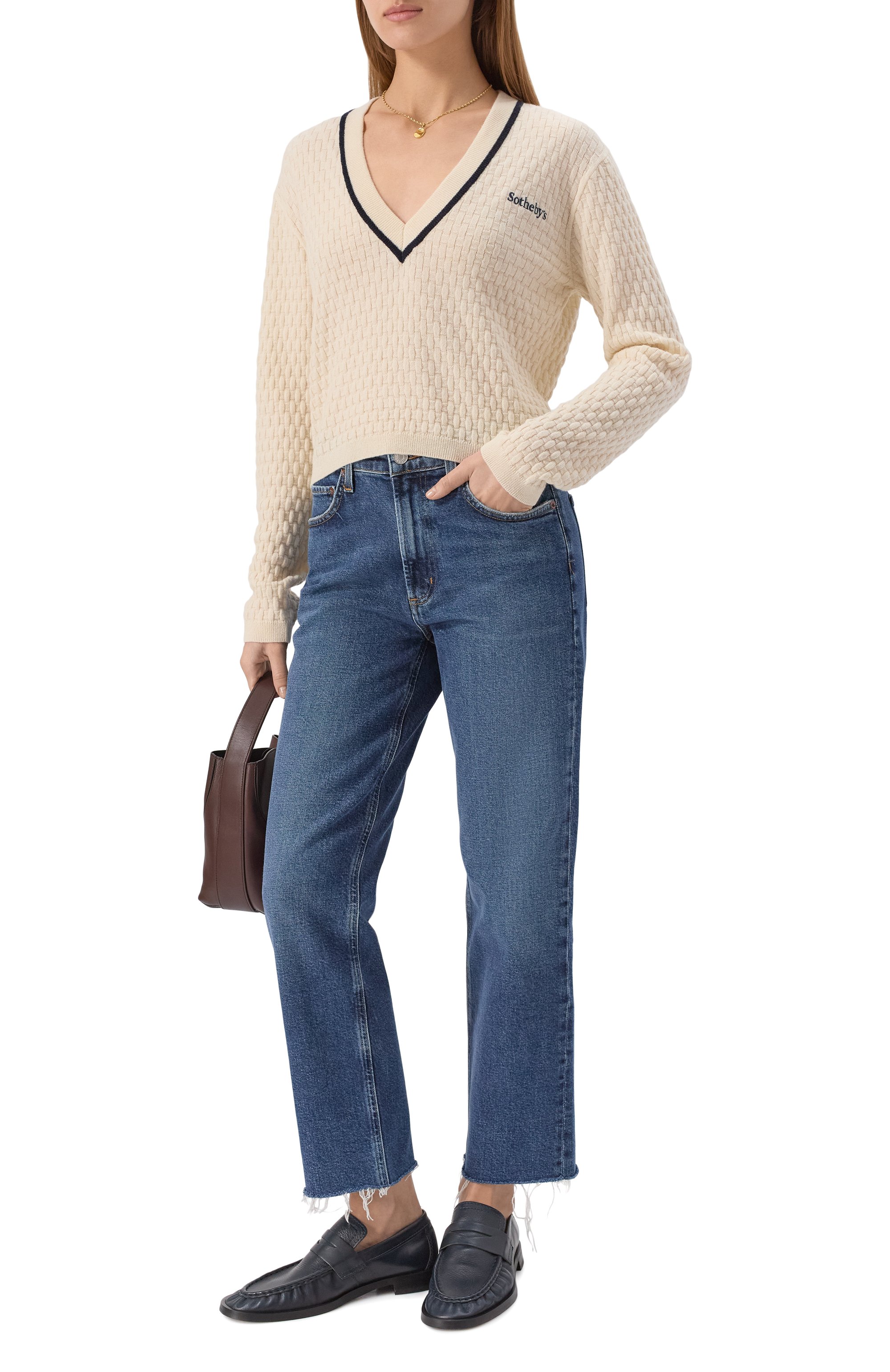 Кашемировый пуловер frame x sotheby's FRAME DENIM, арт. WE25KSW046, фото 2