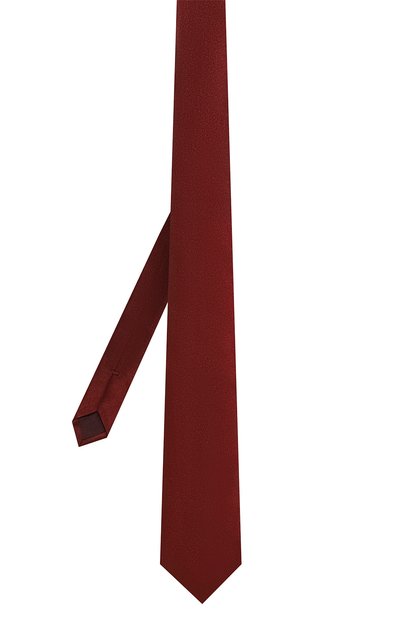 Шелковый галстук PRADA красного цвета по цене 23000 руб., арт. UCR77-WCJ-F0399-141, фото 3 Шелковый галстук PRADA, арт. UCR77-WCJ-F0399-141, фото 3