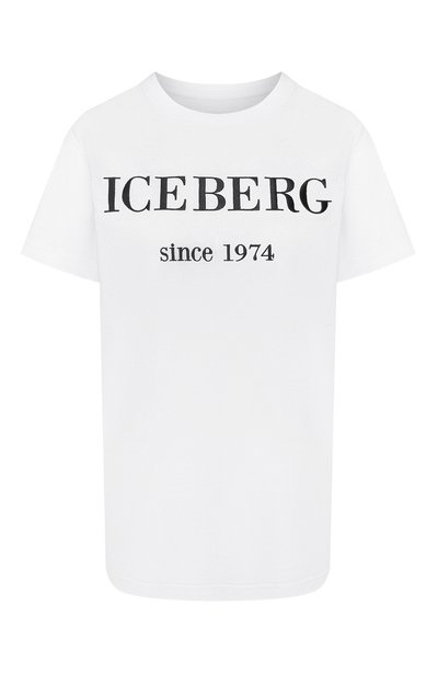 Женская хлопковая футболка ICEBERG, арт. 19I I2P0/F09A/6331