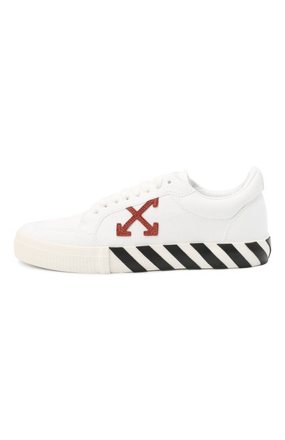 Текстильные кеды vulcanized OFF-WHITE, арт. 0MIA085R21FAB0020116, фото 3