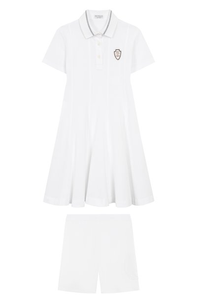 Комплект из платья и шорт BRUNELLO CUCINELLI, арт. BL944A319C