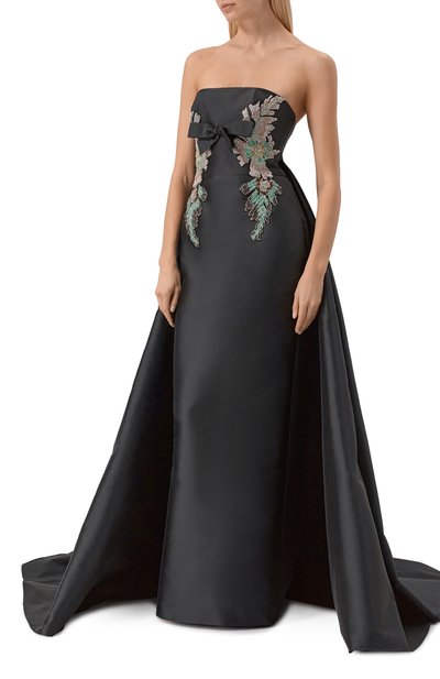 Атласное платье ZUHAIR MURAD, арт. FDR25015/MIPL007, фото 2