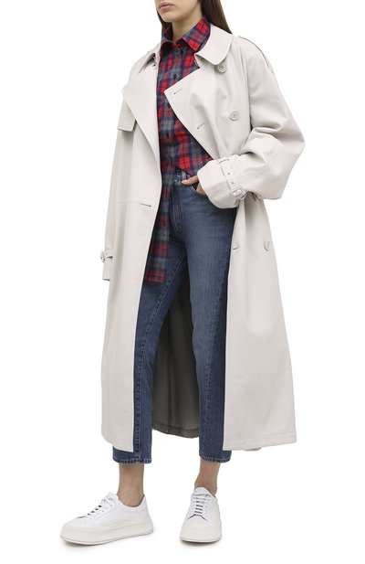 Хлопковая рубашка VICTORIA BECKHAM, арт. 1420WSH002031C, фото 2
