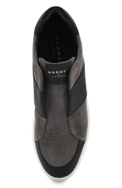 Кожаные кеды bolt 2 HARRYS OF LONDON, арт. B0LT 2 N0BLE SUEDE/TECH LEATHER, фото 5