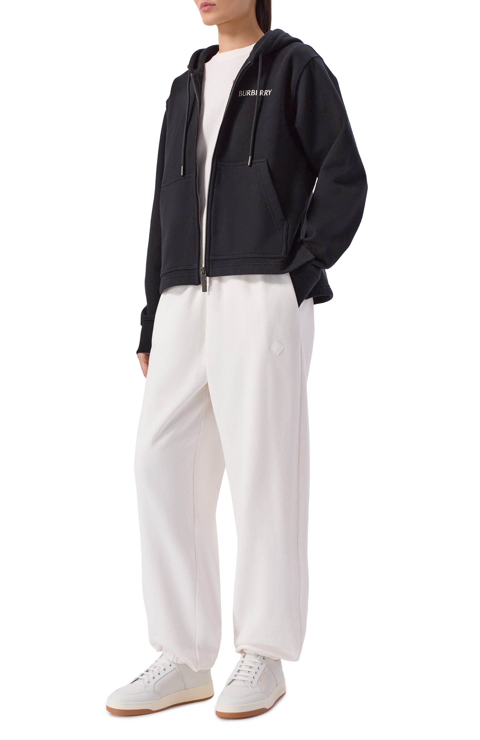 Хлопковая толстовка BURBERRY, арт. 8118980, фото 2