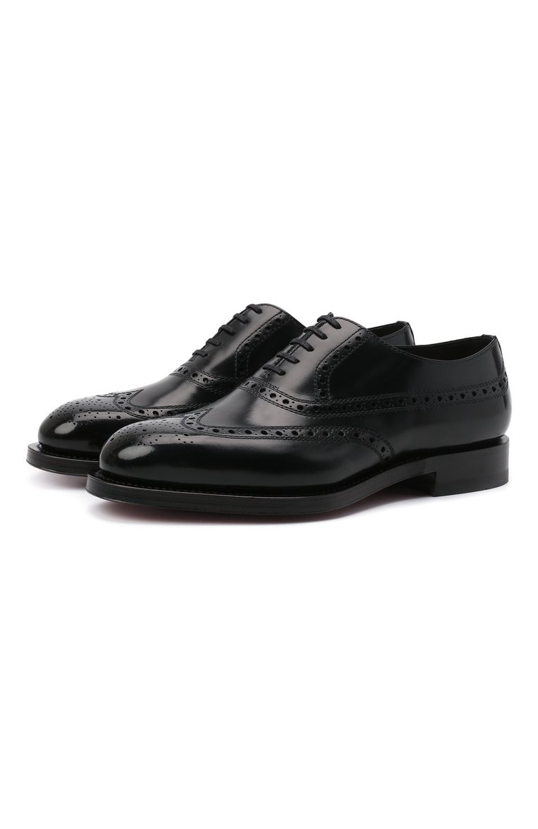 Кожаные оксфорды SANTONI, арт. MCCG17673MD3HRT0N01, фото 1