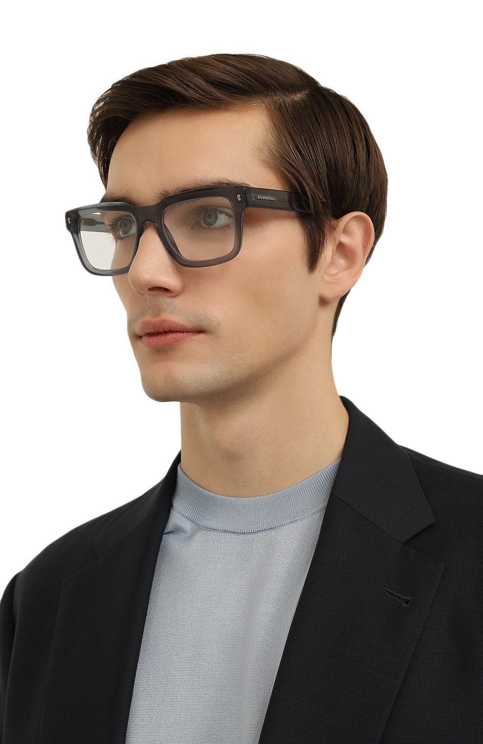 Оправа DSQUARED2 серого цвета по цене 22000 руб., арт. D20090 KB7, фото 2 Оправа DSQUARED2, арт. D20090 KB7, фото 2