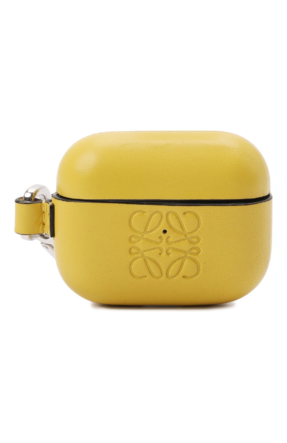 Кожаный чехол для airpods pro LOEWE желтого цвета по цене 43650 руб., арт. C500036X01, фото 1 Кожаный чехол для airpods pro LOEWE, арт. C500036X01, фото 1