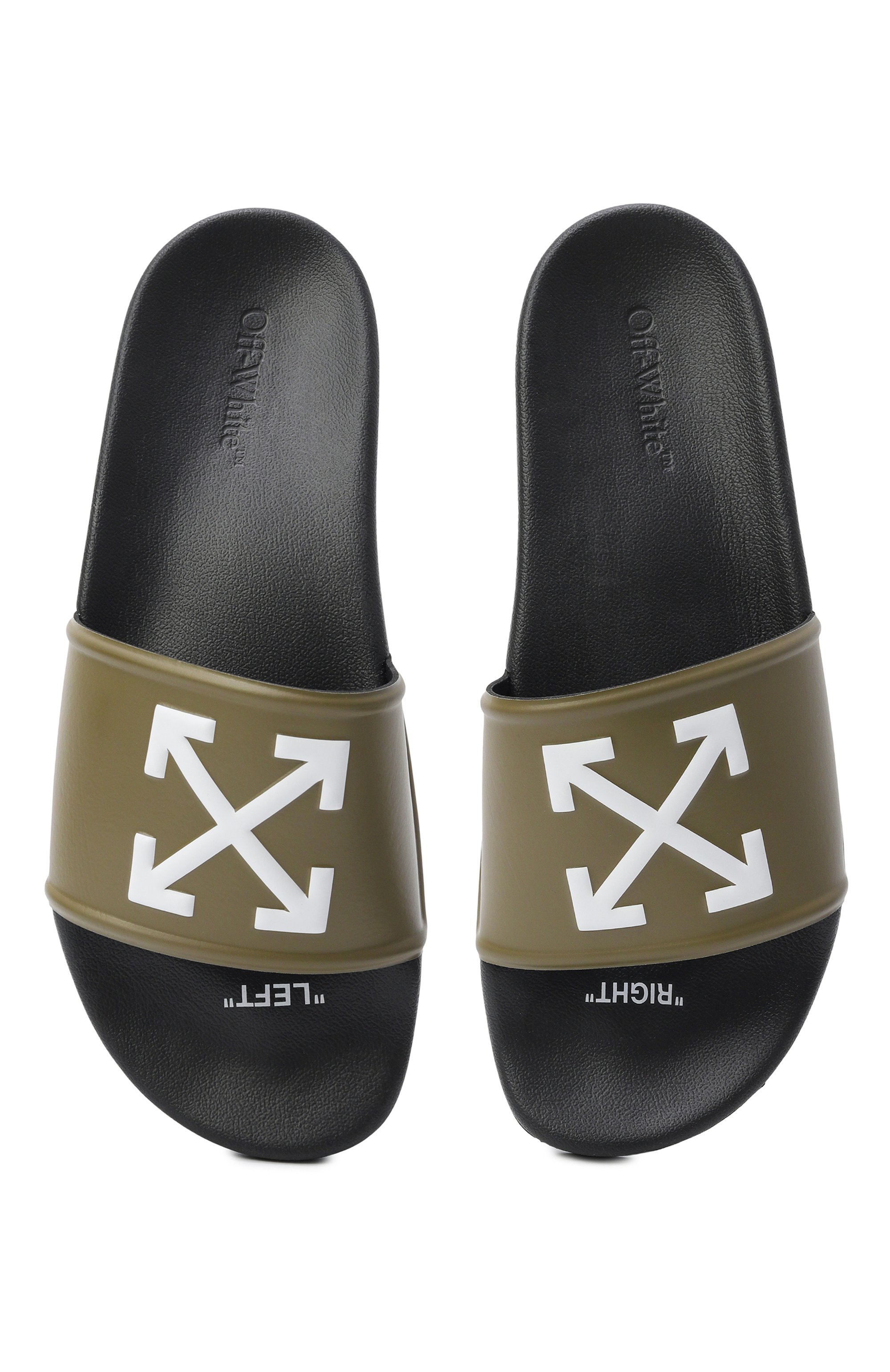 Шлепанцы bookish OFF-WHITE, арт. 0MIU003S26MAT001, фото 5