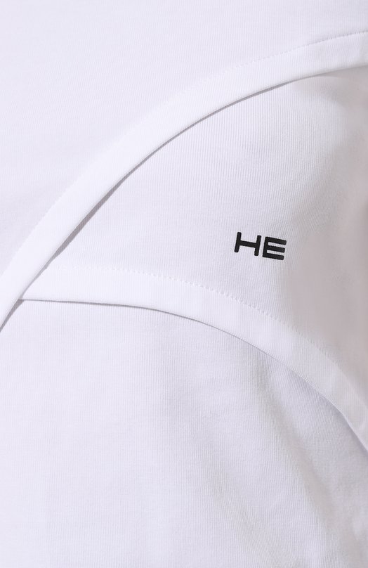Хлопковая футболка Heliot Emil Белый, фото 5