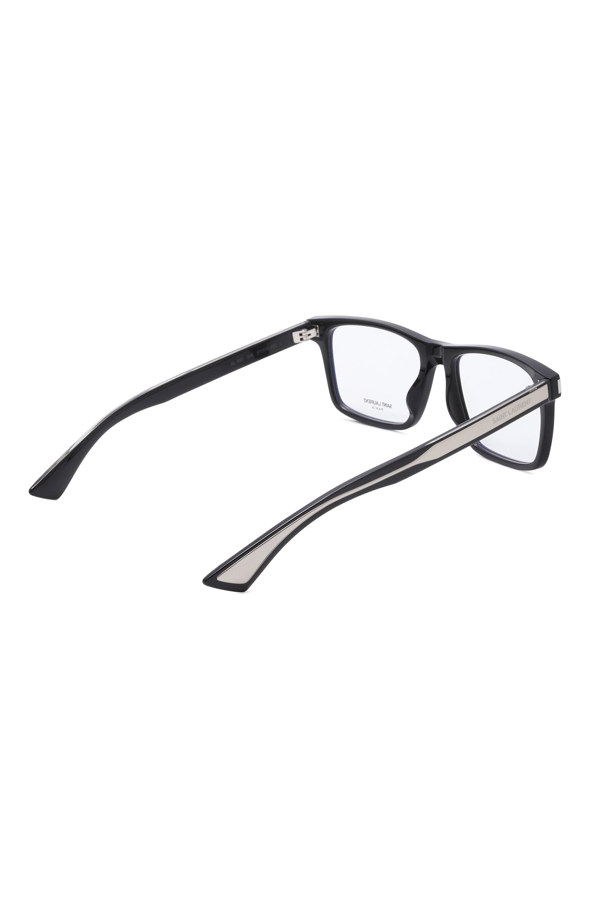 Оправа SAINT LAURENT черного цвета по цене 39950 руб., арт. SL 882 006, фото 3 Оправа SAINT LAURENT, арт. SL 882 006, фото 3