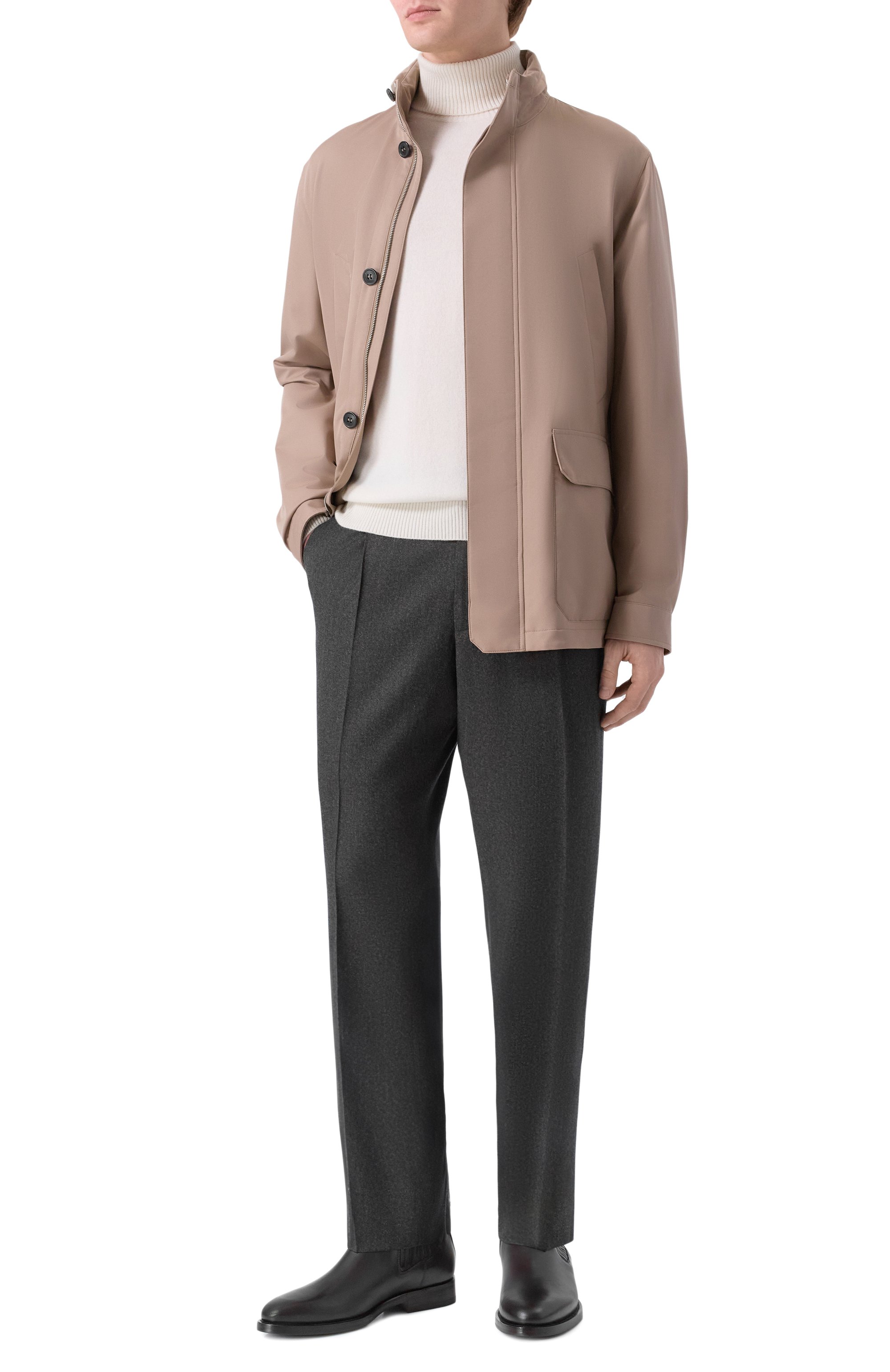 Куртка ZEGNA бежевого цвета по цене 541000 руб., арт. F253/RUFTC5A9, фото 2 Куртка ZEGNA, арт. F253/RUFTC5A9, фото 2