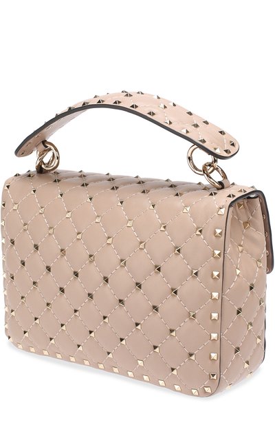 Сумка rockstud spike medium c металлическими шипами VALENTINO, арт. MW2B0122/NAP, фото 3