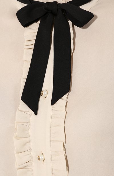 Шелковая блузка GUCCI, арт. 524024/ZHS18, фото 5