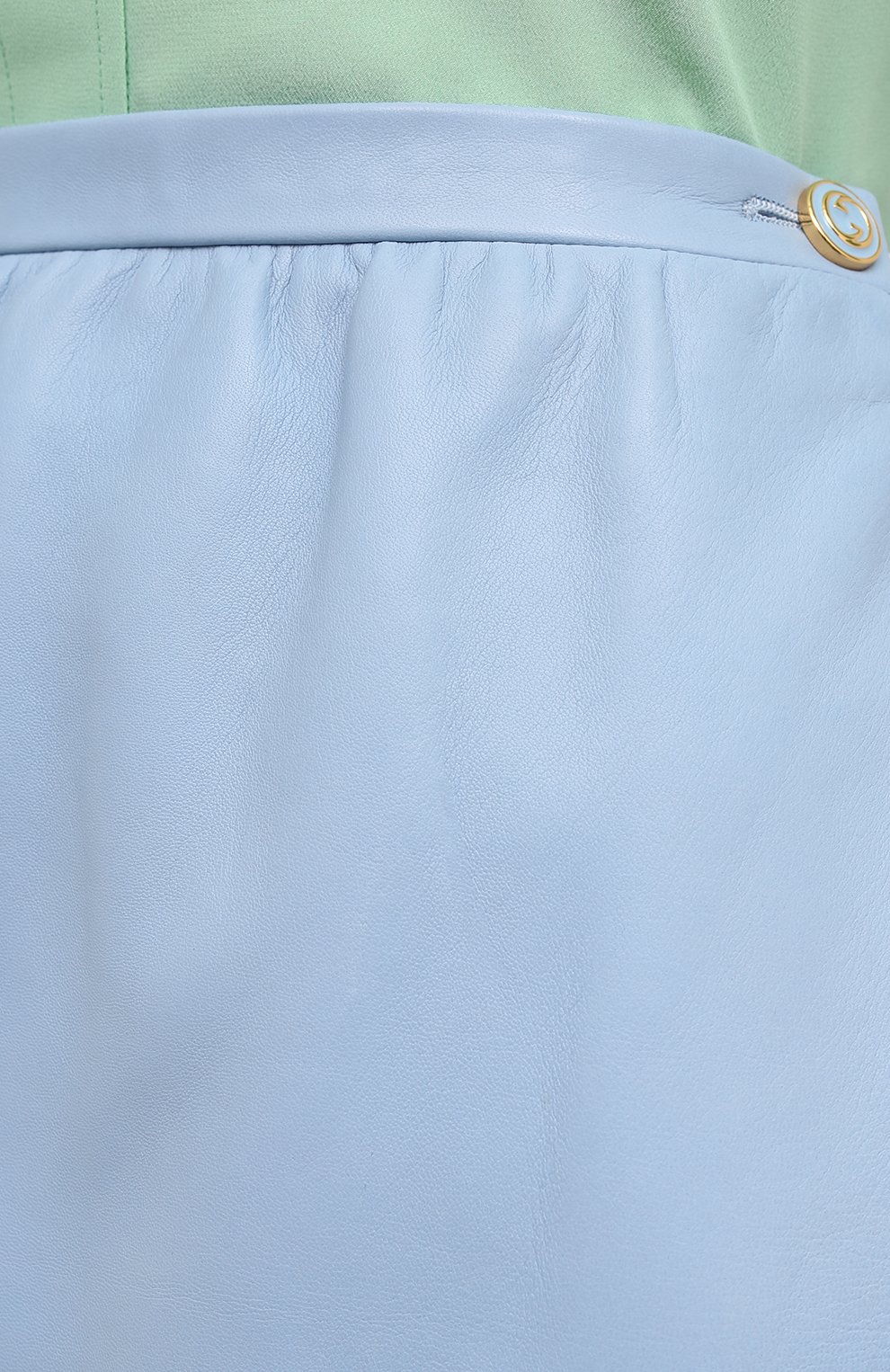 Кожаная юбка GUCCI, арт. 624138/XN336, фото 5