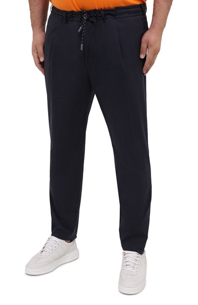 Хлопковые брюки EDUARD DRESSLER, арт. 150138/51W09, фото 3