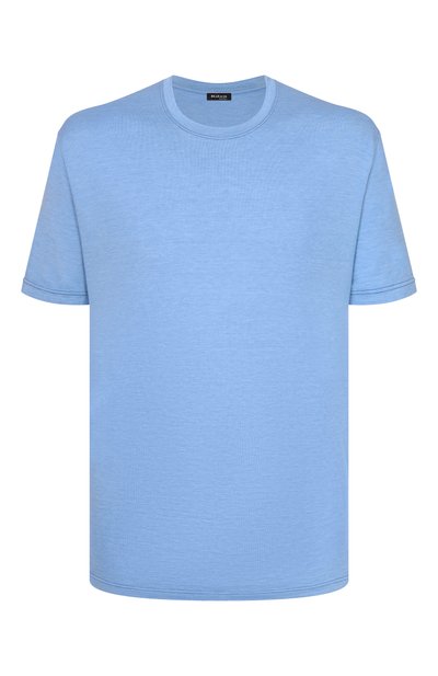 Мужская футболка из шелка и хлопка KITON, арт. UMK063202