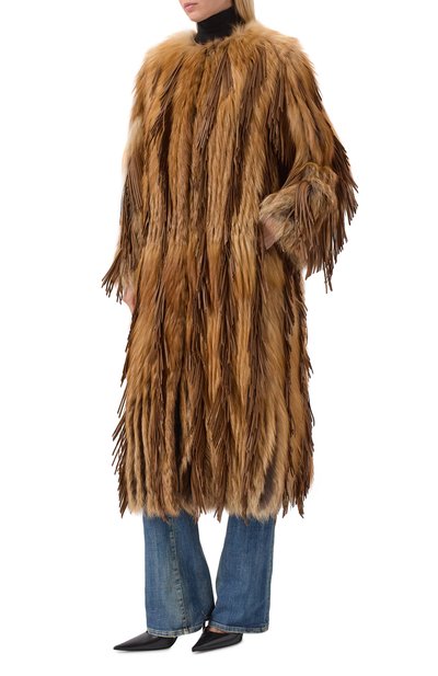 Шуба из лисы YVES SALOMON, арт. M31820/RDGC, фото 3