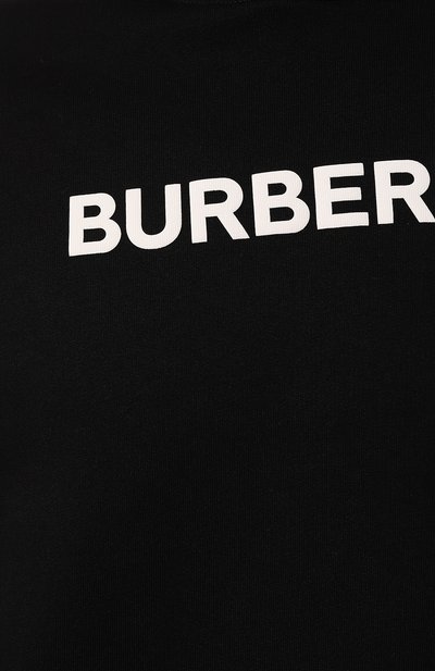 Хлопковое худи BURBERRY, арт. 8055318, фото 5