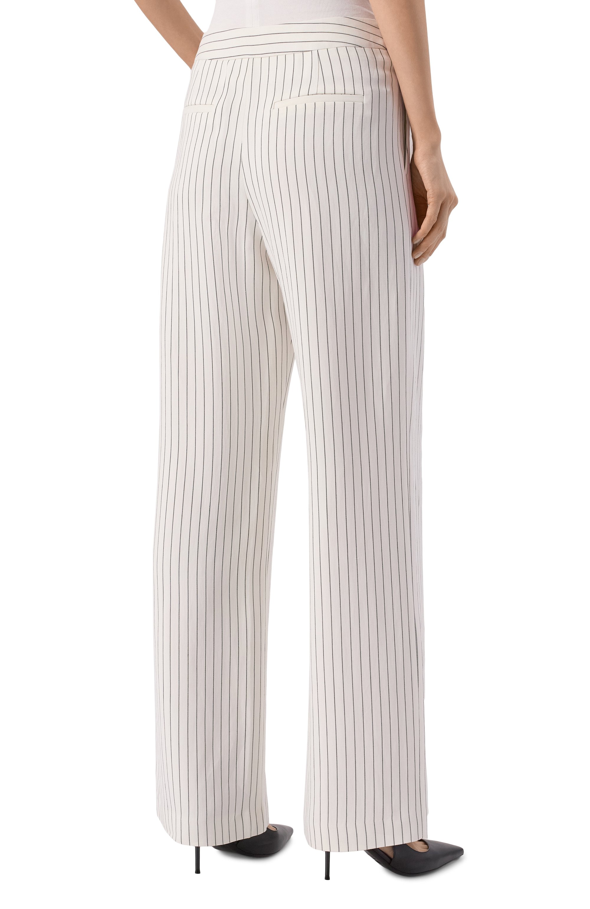 Брюки из вискозы и льна LOULOU DE SAISON, арт. AYLA, фото 4