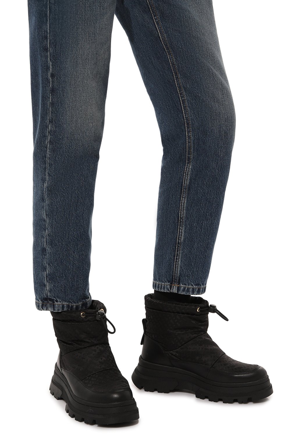 Текстильные полусапоги BOSS, арт. 50523505, фото 3