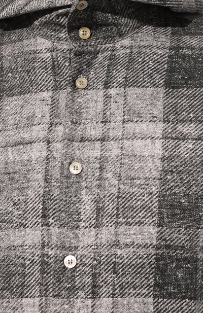 Хлопковая рубашка KITON, арт. UMCMARH0867504, фото 5