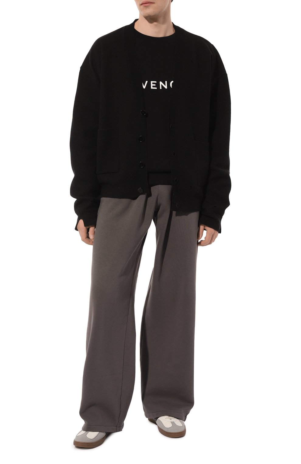 Хлопковый свитшот GIVENCHY, арт. BMJ0HA3YAC, фото 2