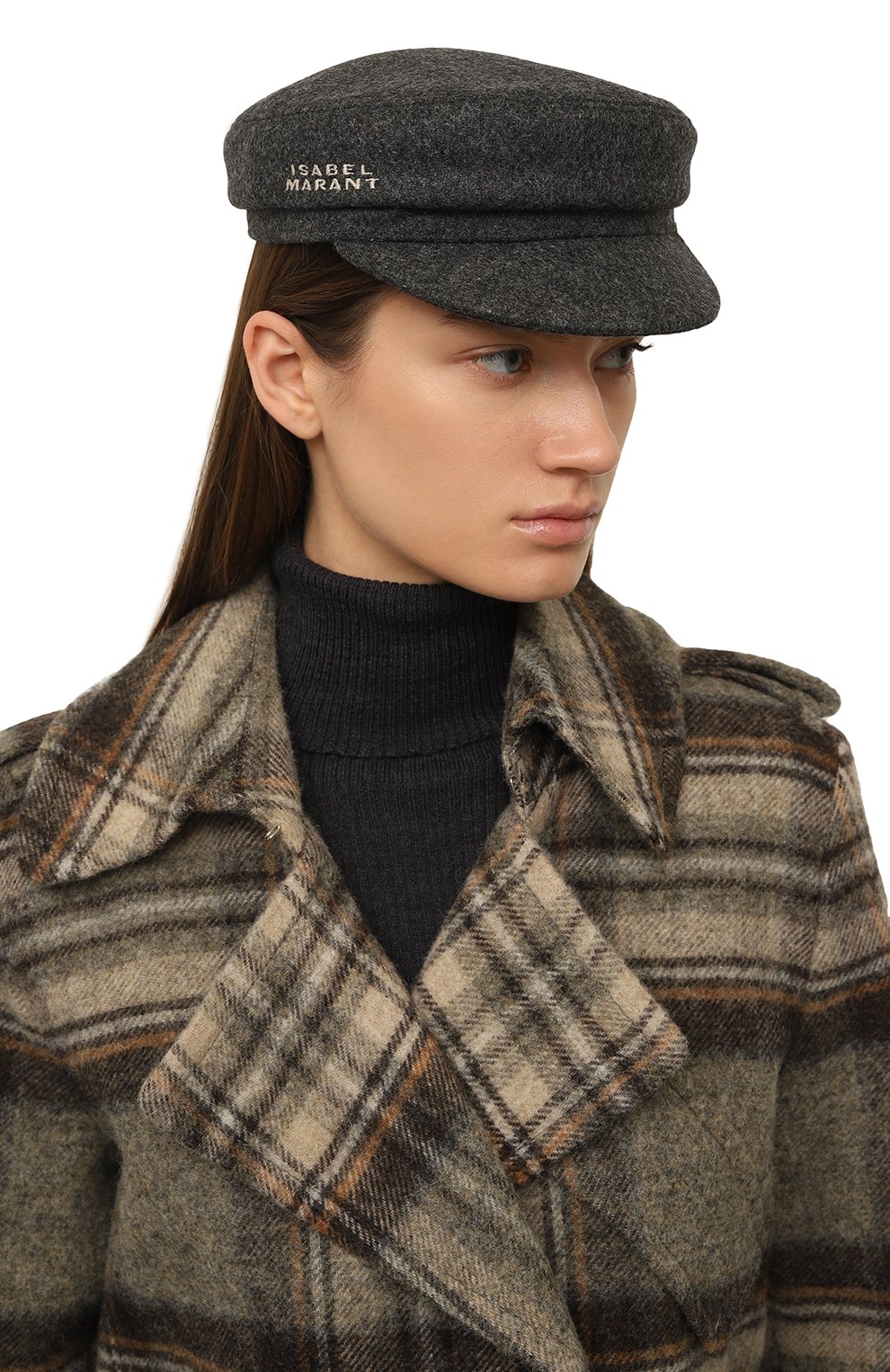 Шерстяное кепи ISABEL MARANT, арт. 23A/CQ003XFA-A3C17A, фото 2