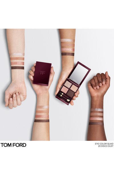 Палетка теней eye color quad crème, оттенок 20 disco dust TOM FORD, арт. T3BP-01, фото 5