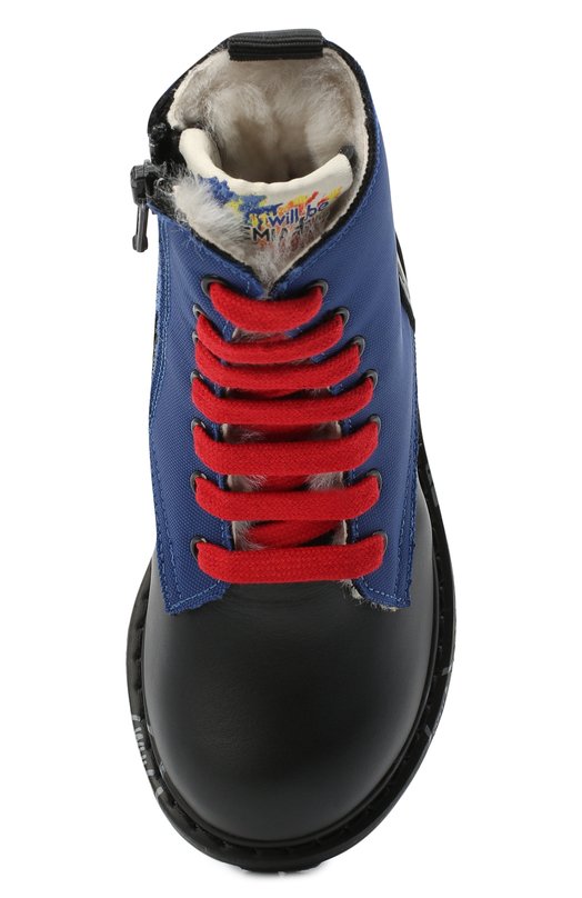 Кожаные ботинки Premiata will be Чёрный, фото 4